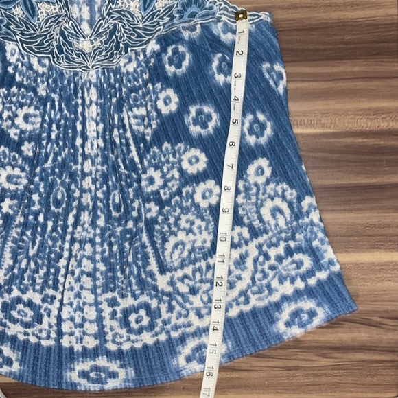 LUCKY BRAND, FLORAL LACE YOKE TANK - Picture 9 of 16